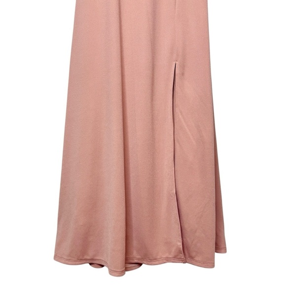 BIRDY GREY Benny Crepe Dusty Rose Women’s Strappy Bridesmaid Maxi Dress Sz XS - Picture 6 of 11